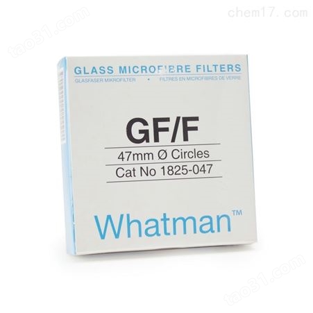 Whatman GF/F级玻璃微纤维滤纸1825-047
