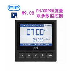 FIP （FLS） pH/ORP和流量监视器与变送器表头