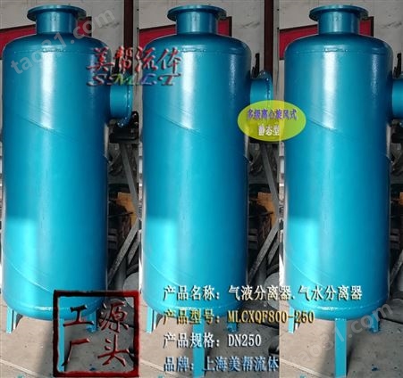 大型汽水分离器(蒸汽.空气.燃气.一般腐蚀性气体)气液/气水分离器