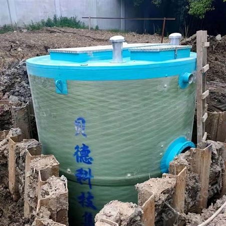 加工定制一体化污水提升泵站 一体化泵站