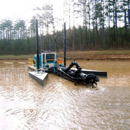 万成 GZ-5抓斗挖泥船 300方绞吸式挖泥设备 加工生产