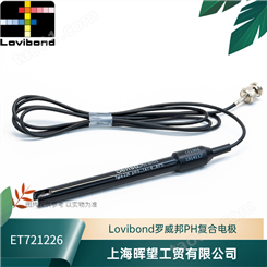 ET721226德国罗威邦Lovibond塑胶凝胶酸度PH复合电极BNC 连接器