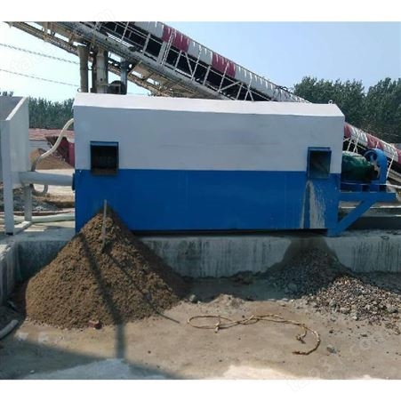WC-85砂石分离机沙石分离机 万成搅拌站砂石分离设备 安装生产