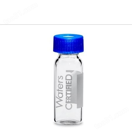 186000305美国沃特世waters样品瓶2ml透明样品瓶12x32mm盖子