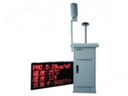 AQM-8125在线式粉尘PM2.5、负氧离子、温湿度监测仪