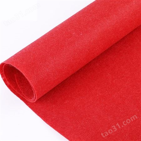定制开业活动红色地毯无纺布