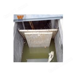 【宏威机械】厂家供应城市污水截流井设备 液压闸门