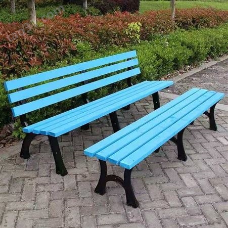 景观园林公园椅生产厂商 合肥铸铝实木休闲靠背椅货源
