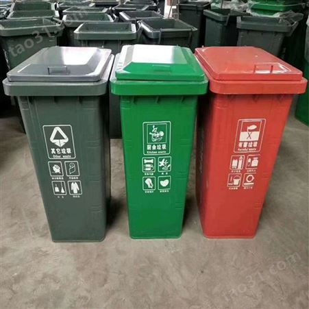 环卫垃圾箱 现货销售 户外塑料垃圾桶 分类垃圾箱 来电选购