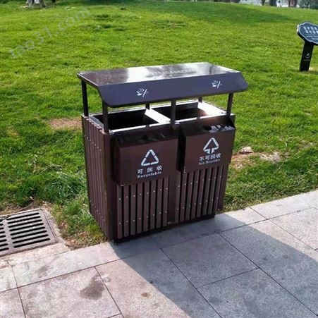 按需生产 户外环卫垃圾箱 不锈钢分类垃圾桶 支持定制 环卫垃圾箱