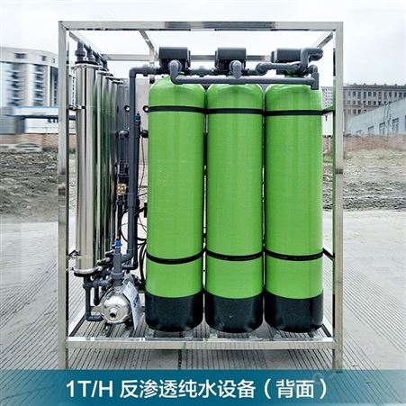 全自动双软化水设备工业工厂锅炉去离子水处理过滤设备纯水机2T4T