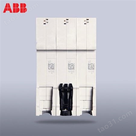 abb断路器小型断路器SH204C16-C25-C40C63A4P空气开关三相四线