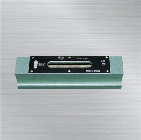 精密机床专用日本RSK条形水平仪542-2002V规格200*0.02mm