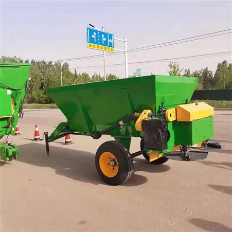 中铠牵引式撒肥车  出口粪便有机肥  ZK-40施肥器施肥机械