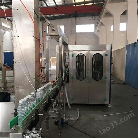 灌装机液体饮料 厂家定制18头水线塑料瓶灌装机