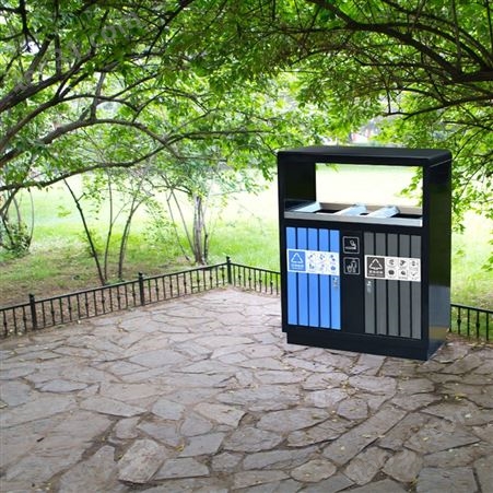 户外垃圾桶 公园小区垃圾桶 三四分类环卫室外垃圾箱