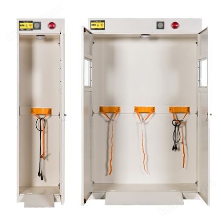 加厚全钢气瓶柜 单双三瓶防爆柜 乙炔氢气氧气储存柜