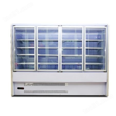 组合风幕柜定制经典型一体立风柜双门保鲜冷藏柜