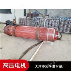 天津排水用大排量铸铁10KV高压潜水电机