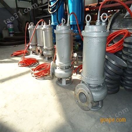 天津东坡泵业长期供应100WQ65-22-7.5无堵塞污水泵