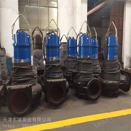 天津东坡350QSZ-5-30卧式潜水轴流泵生产厂家