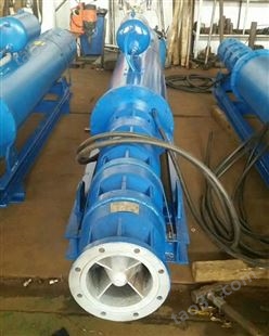 650米扬程卧式潜水泵_山顶灌溉供水卧式潜水泵_可远程控制