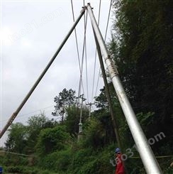 广西柳州立杆机价格 玉林三角拔杆 铝合金立杆机 人字抱杆 