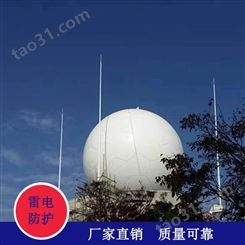 上海玻璃钢避雷针 天气雷达站玻璃钢避雷针伟信厂家定制