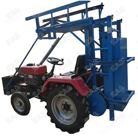 艾立克 柴油自走式 农用四轮 大型拖拉机打夯机 500型