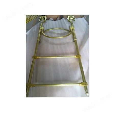 绝缘软梯头安全防护绳梯头铝合金软梯头自锁型软梯头
