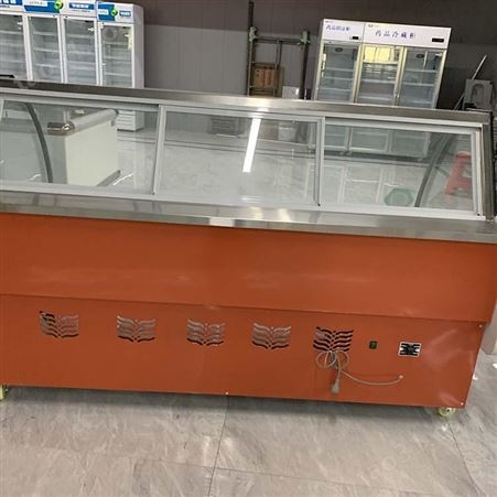 超市卤菜生鲜凉菜鸭脖寿司展示柜 商用熟食柜 直冷生鲜冷藏柜