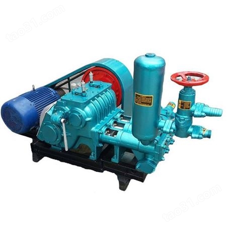 BW250-三缸注浆泵厂家 多功能三缸注浆泵 小型卧式三缸注浆泵