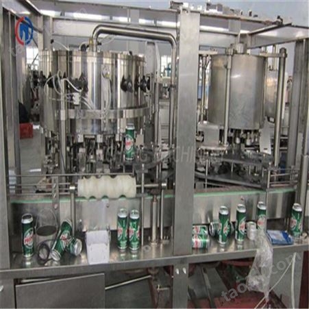 南承 厂家供应 碳酸饮料三合一灌装生产线 含气饮料灌装机设备