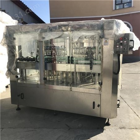 LSQB--820常年高价回收 二手三合一灌装机 清百 果汁饮料灌装机