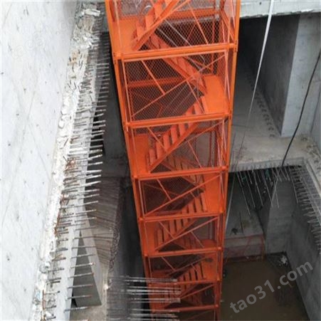 安全基坑墩柱梯笼 基坑梯笼 地铁基坑梯笼 按需定制 框架式梯笼