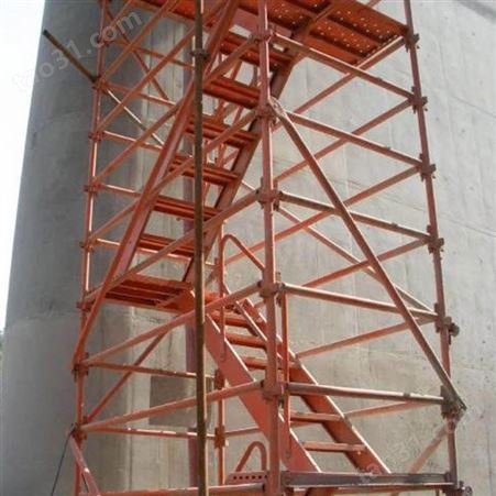 安全爬梯 施工安全爬梯 桥梁施工安全爬梯 75型地铁基坑安全爬梯