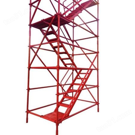 桥梁施工梯笼 爬梯 建筑施工安全爬梯 基坑爬梯