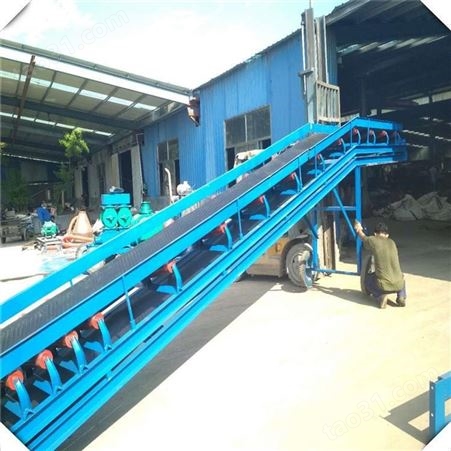 供应 小麦移动式皮带输送机 爬坡式皮带机 装车皮带机 粮食带式输送机