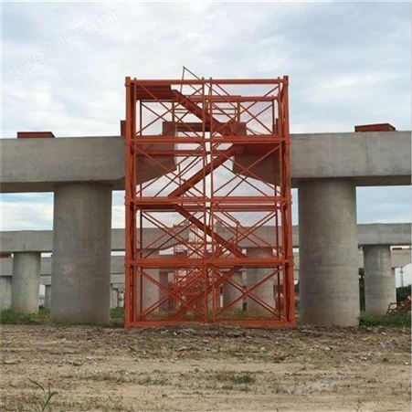 众鹏机械 地铁施工安全梯笼 施工安全梯笼 组合框架式梯笼 可定制