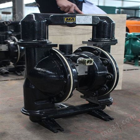 BQG400/0.3矿用气动隔膜泵防爆淤泥自吸抽水泵整机配件