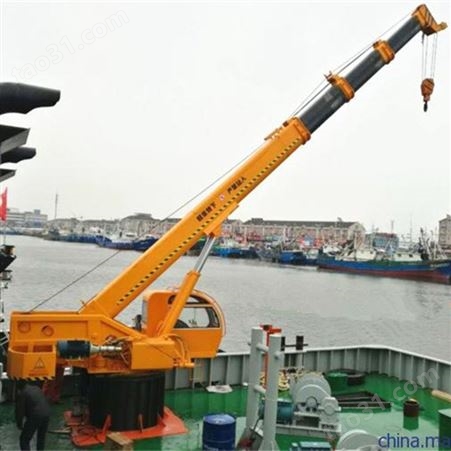龙祥25吨船吊克令吊批发 码头吊