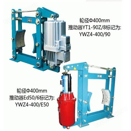 工业制动器质量稳定性好YT1-125Z/10电力液压推动器厂家