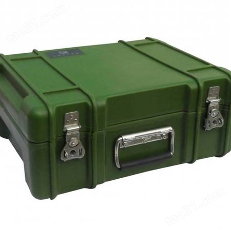 滚塑箱物资储备空投箱 军绿色运输滚塑箱 战备箱，菲富利滚塑加工