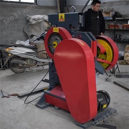 华军机械 建筑工地设备 角铁冲剪机-小型角铁剪切机-槽钢冲孔机