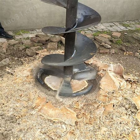 液压树墩钻刨机勾机伐树后树桩清理液压树桩清理机久固