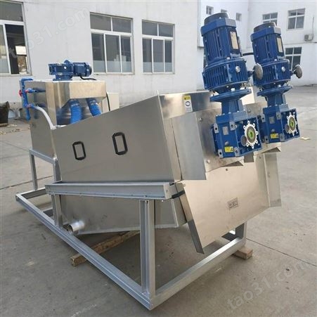 厂家供应叠螺式污泥处理机 201叠螺脱水机全自动一体化污泥处理设备 质量可靠