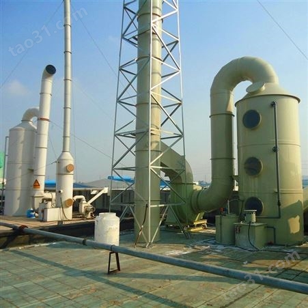 碳钢喷淋塔 水洗塔 污水泵废气处设备喷淋塔 碱洗塔厂家供应