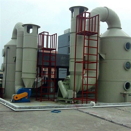 专业生产废气喷淋塔 PP喷淋塔 碳钢喷淋废气处理设备