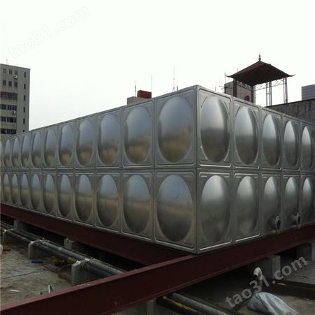 消防水箱 正定拼接式方形水箱价格 生活水箱泵一体化泵房