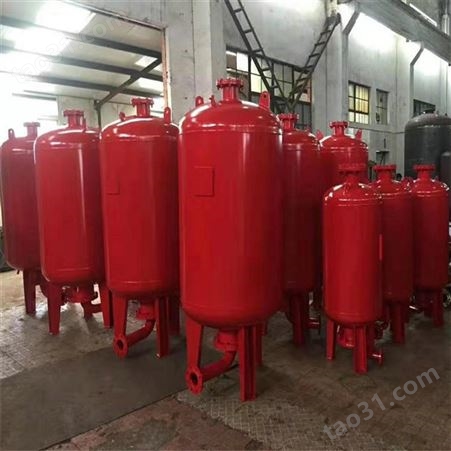 消防气压罐 山东厂家  各型号消防气压罐 热泵补水气压罐
